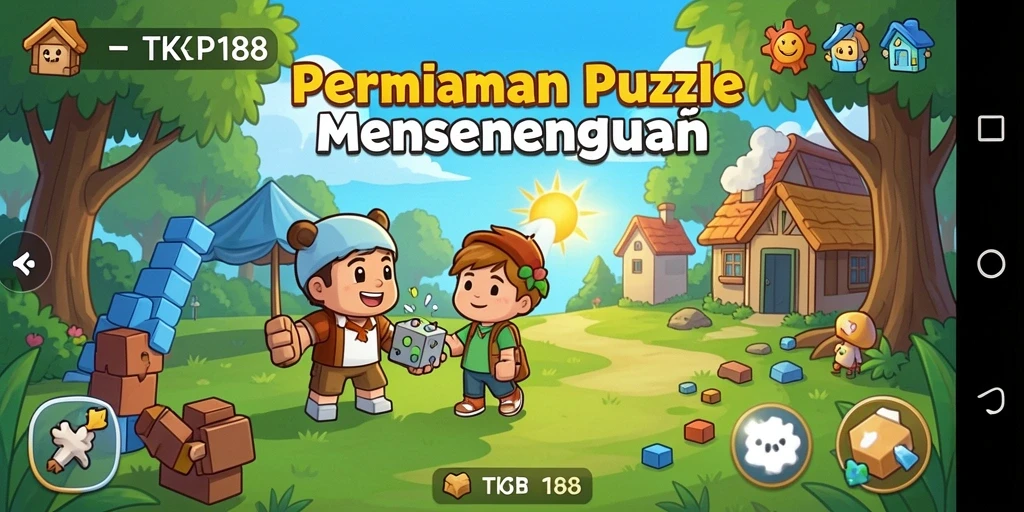 Tampilan gameplay menarik dari TKP188 yang penuh teka-teki.